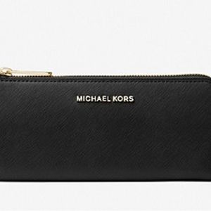 MICHAEL KORS Saffiano Leather Wallet